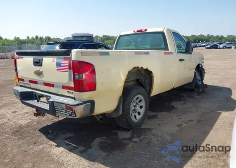 2008 Chevrolet Silverado 1500 Work Truck from USA, damaged, VIN 1GCEC140X8Z238586